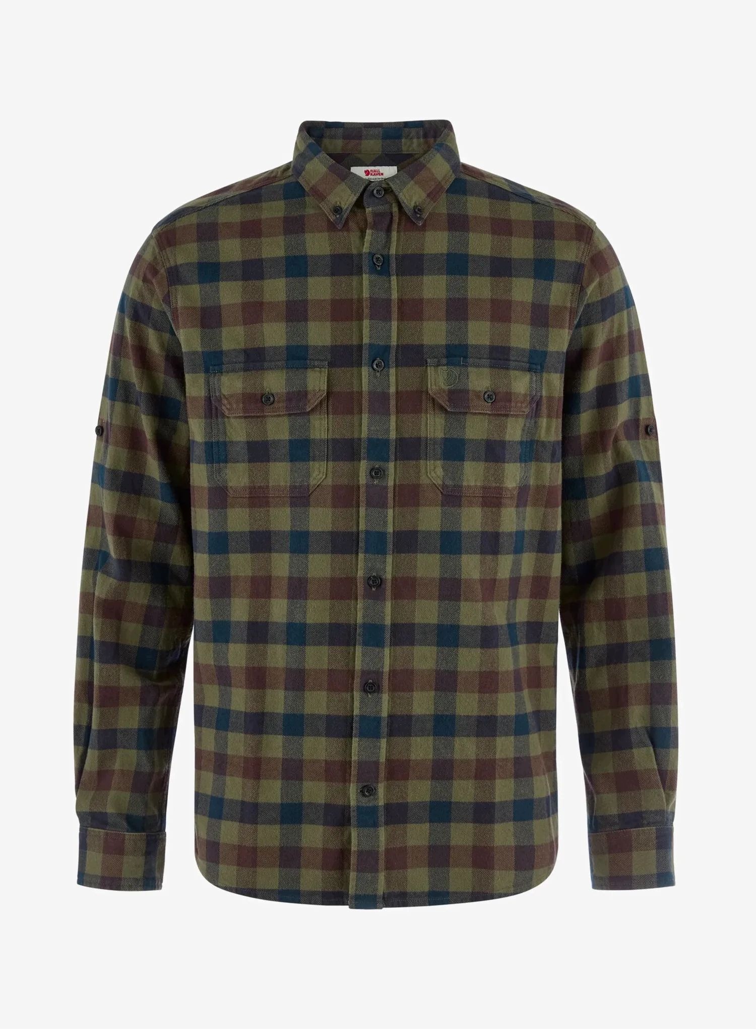 Koszula turystyczna Fjallraven Skog Relaxed Shirt laurel green/navy M