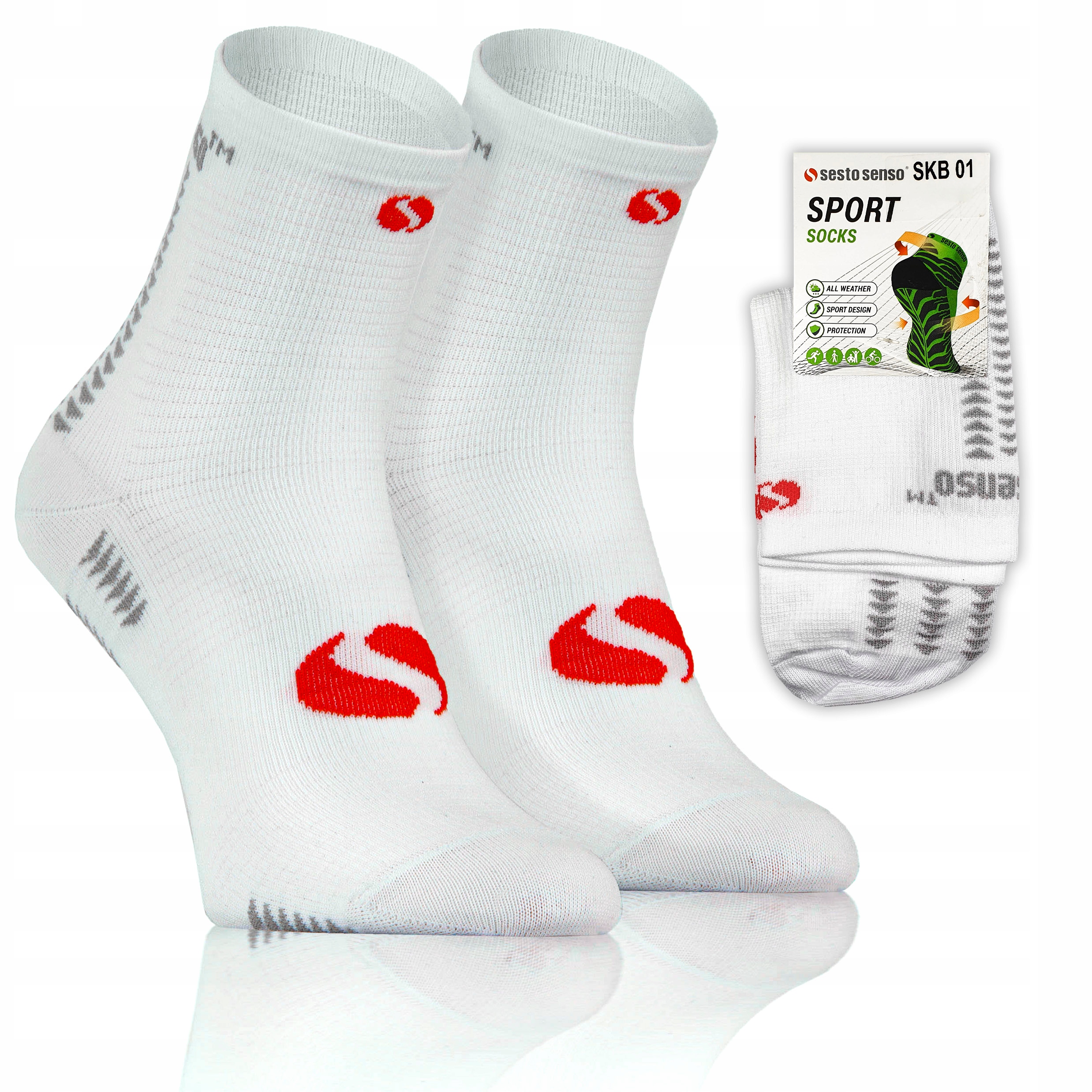 

Sesto Senso sportowe skarpety do biegania 39-42