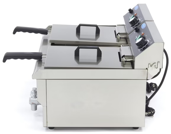 Frytkownica Elektryczna Gastronomiczna z Kranem 13L 3000W Maxima 09365231