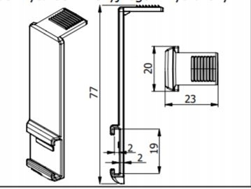 rolety dzień-noc w kasecie FALE na balkon Marka Haus Majster