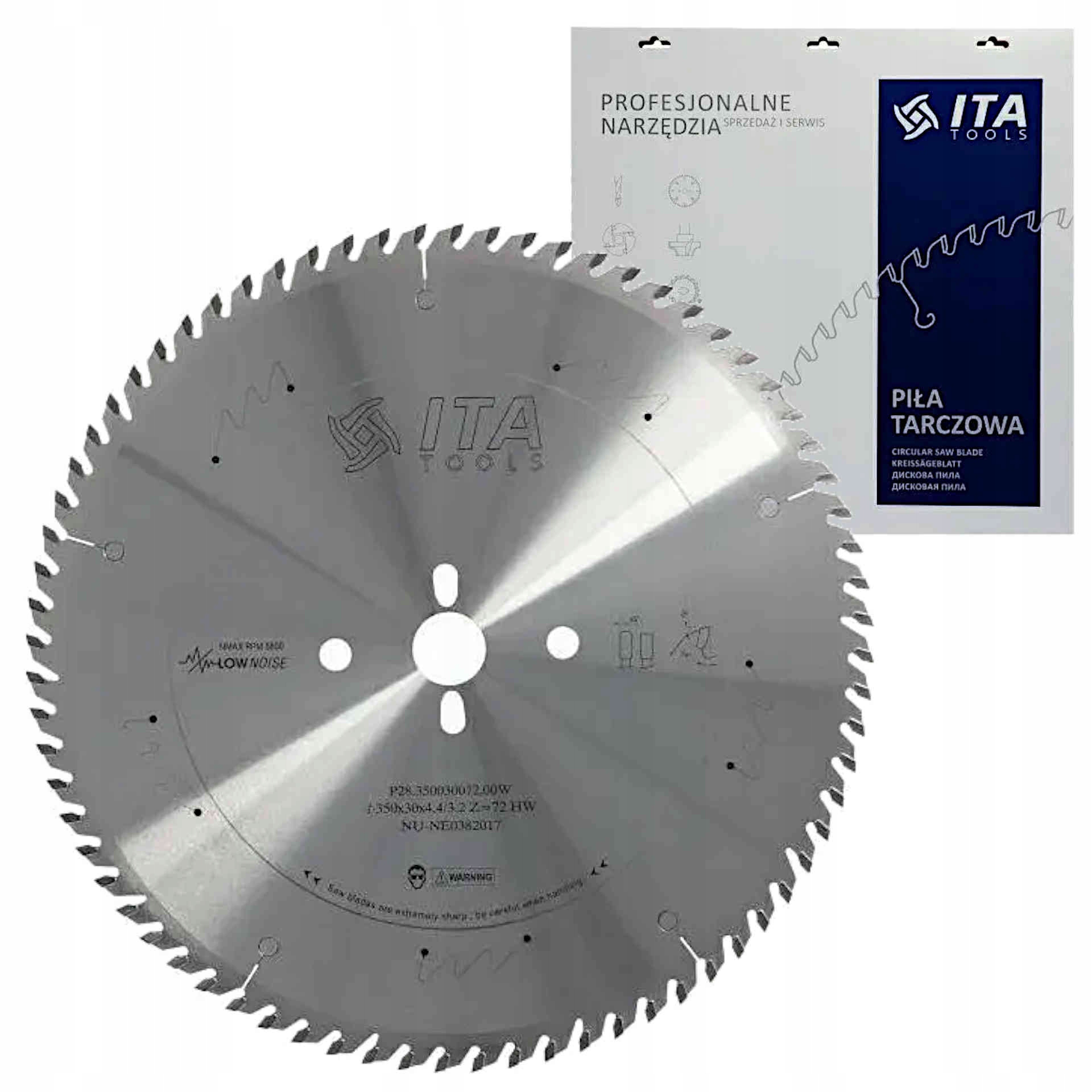 Ita Tools Piła Tarczowa PH03 350x30 72Z Do Pilarek Panelowych