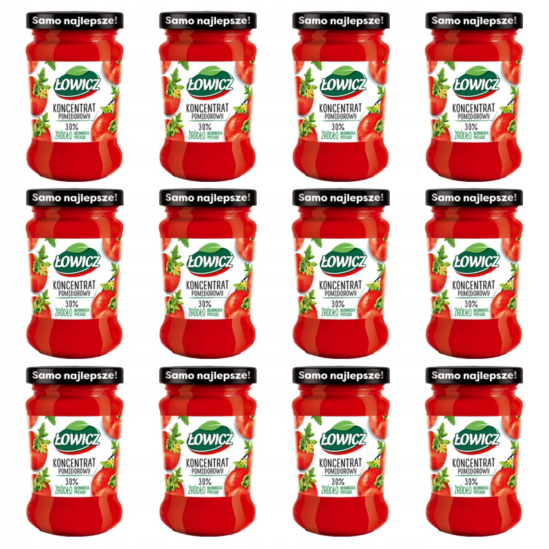 Łowicz Rajčatový koncentrát 30% 190 g X12