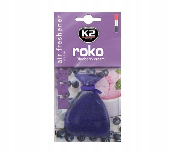 K2 Roko Zapach Do Samochodu W Woreczku Blueberry