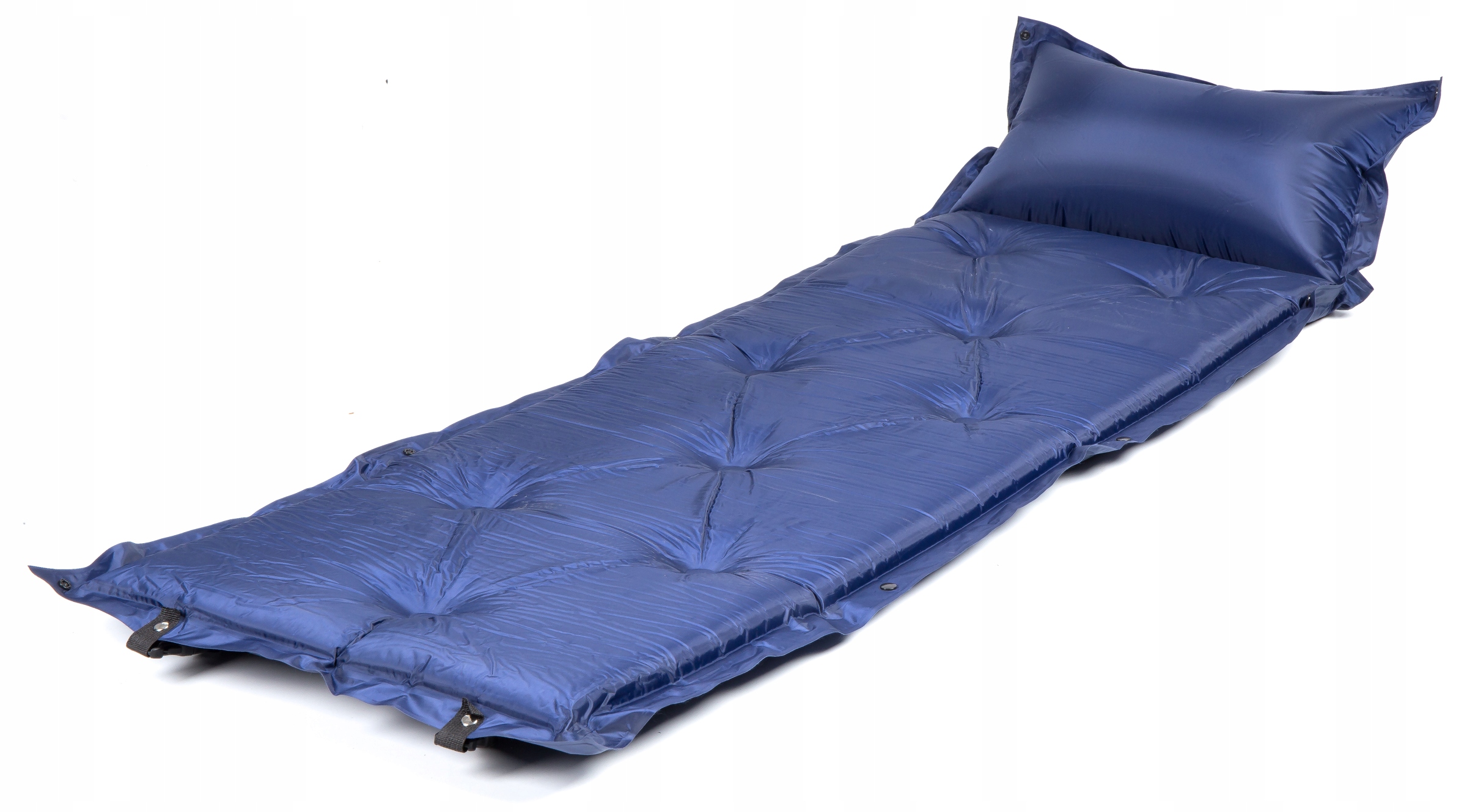 Mata samopompująca poduszka karimata materac namiot kemping Niebieska EAN (GTIN) 5907176696134