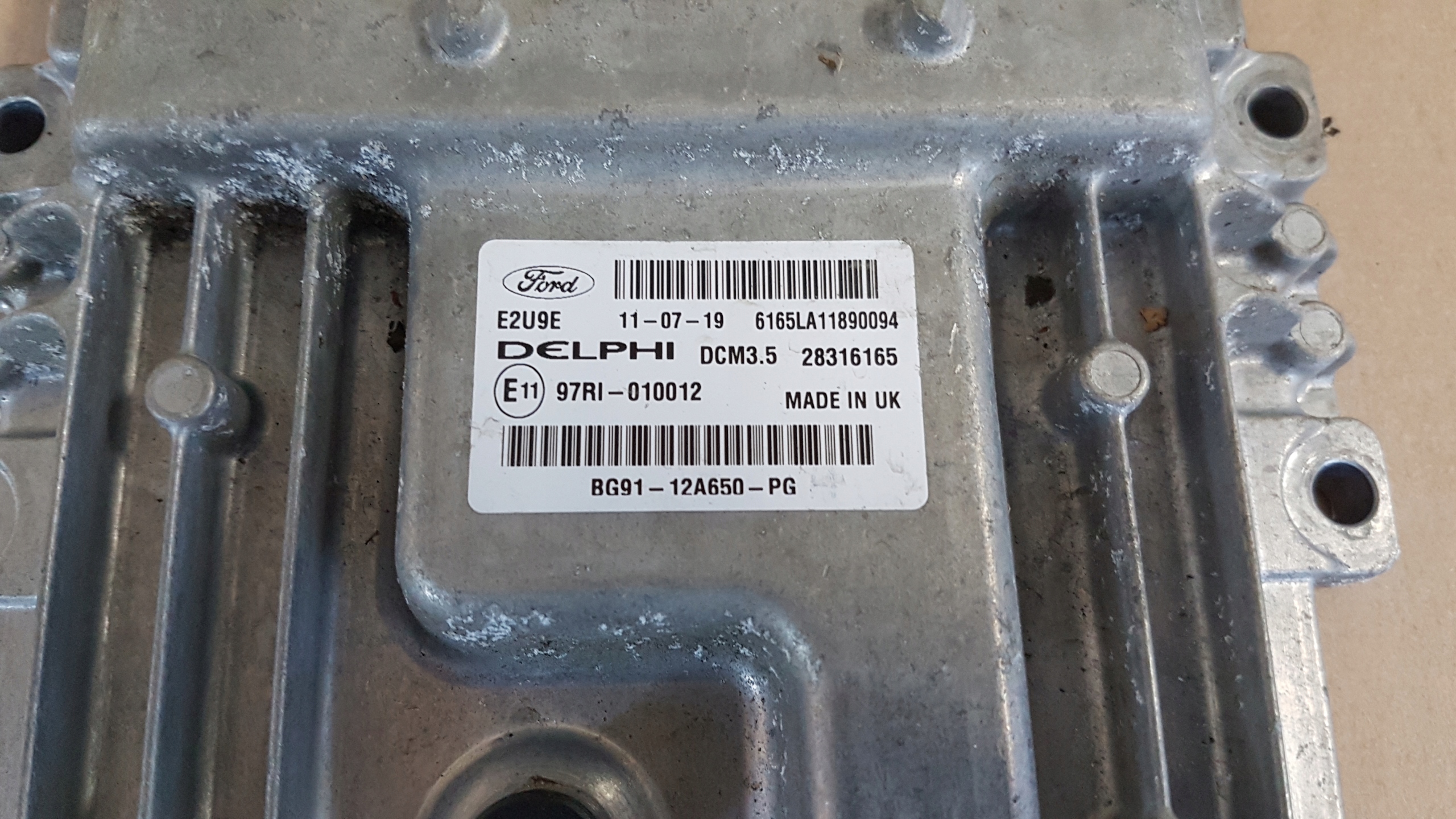 computer control unit BG91-12A650-PG 28316165 *K3