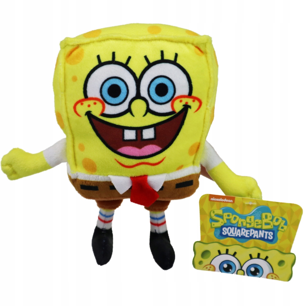 Spongebob maskotka pluszowa BOB GĄBKA 16cm Wysokość produktu 16 cm