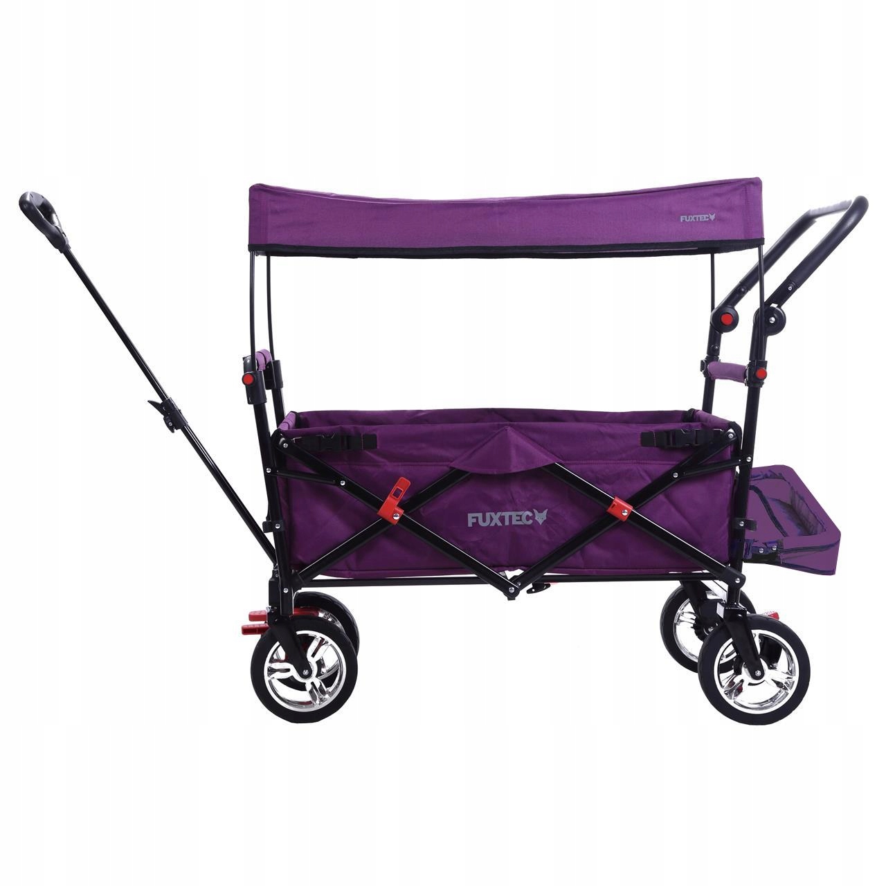 Wózek transportowy składany CT800 fiolet 2W1