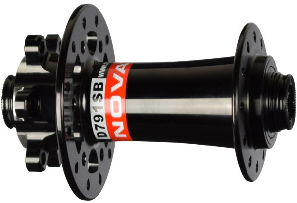 Přední náboj Novatec NT-D791SB 32H 15x100 mm černý, strojové lože Mtb