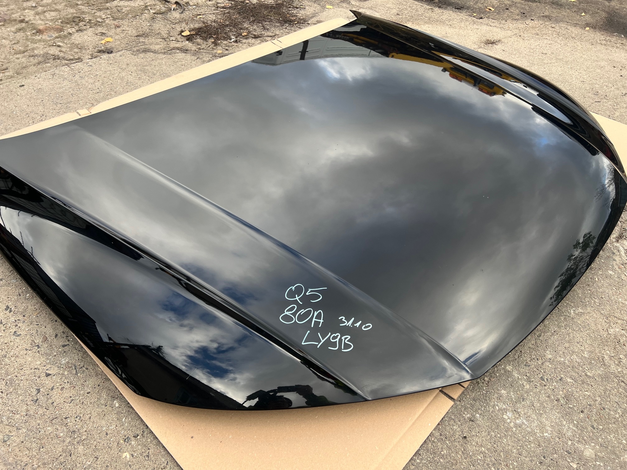 AUDI Q5 80A Motorhaube Fronthaube LY9B