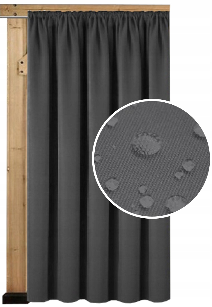 ZASŁONY WODOODPORNE OGRODOWE 155x200 TUNEL PERGOLA