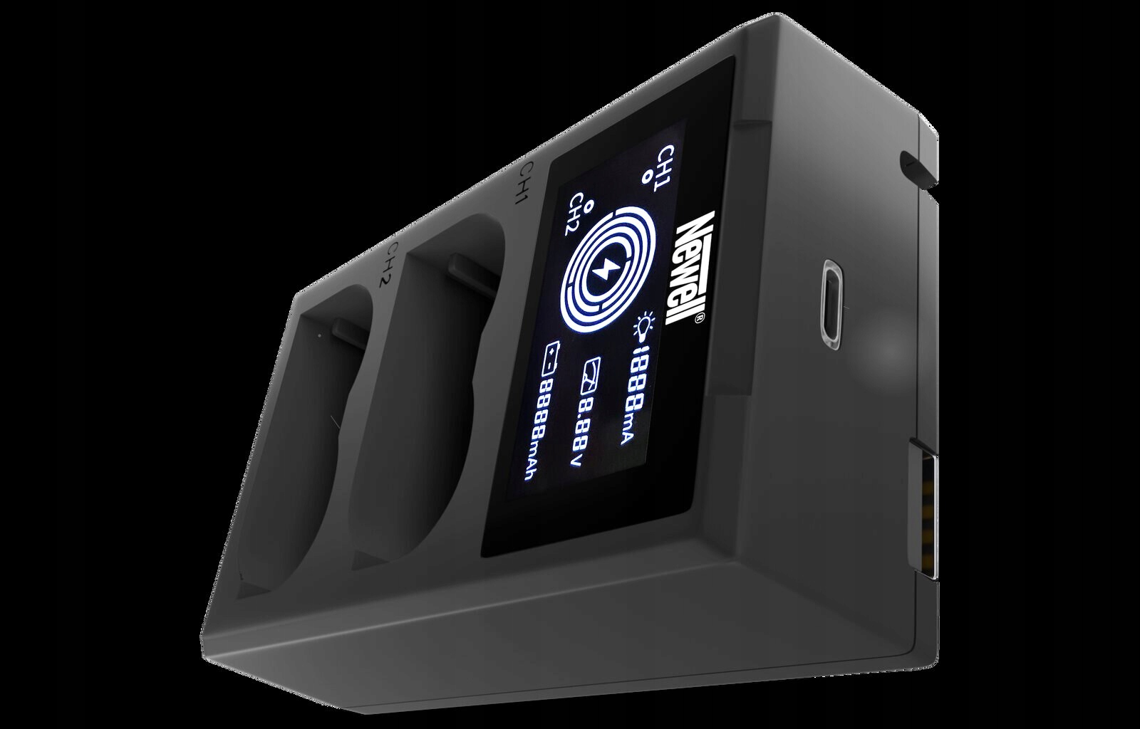Ładowarka dwukanałowa Newell Fdl-usb-c do akumulatorów EN-EL15 do Nikon