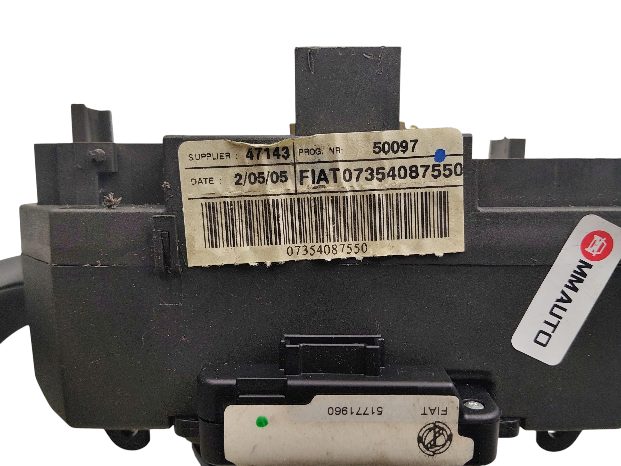 steering wheel levers and controls control ring FIAT CROMA II (2005-2011) 07354087550
