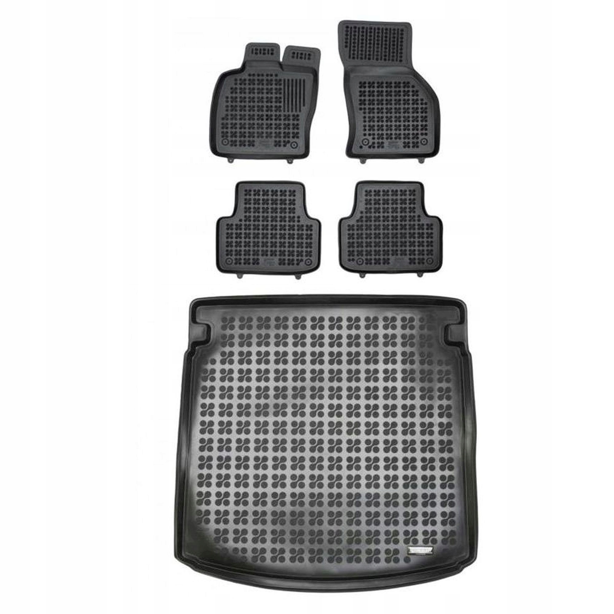 Gumová sada koberců a rohožek Seat Leon IV MK4 od 2020 Kombi, horní nastavení