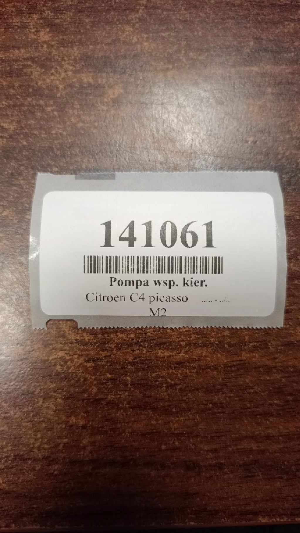 CITROEN C4 PICASSO Pompa servosterzo 9681965580