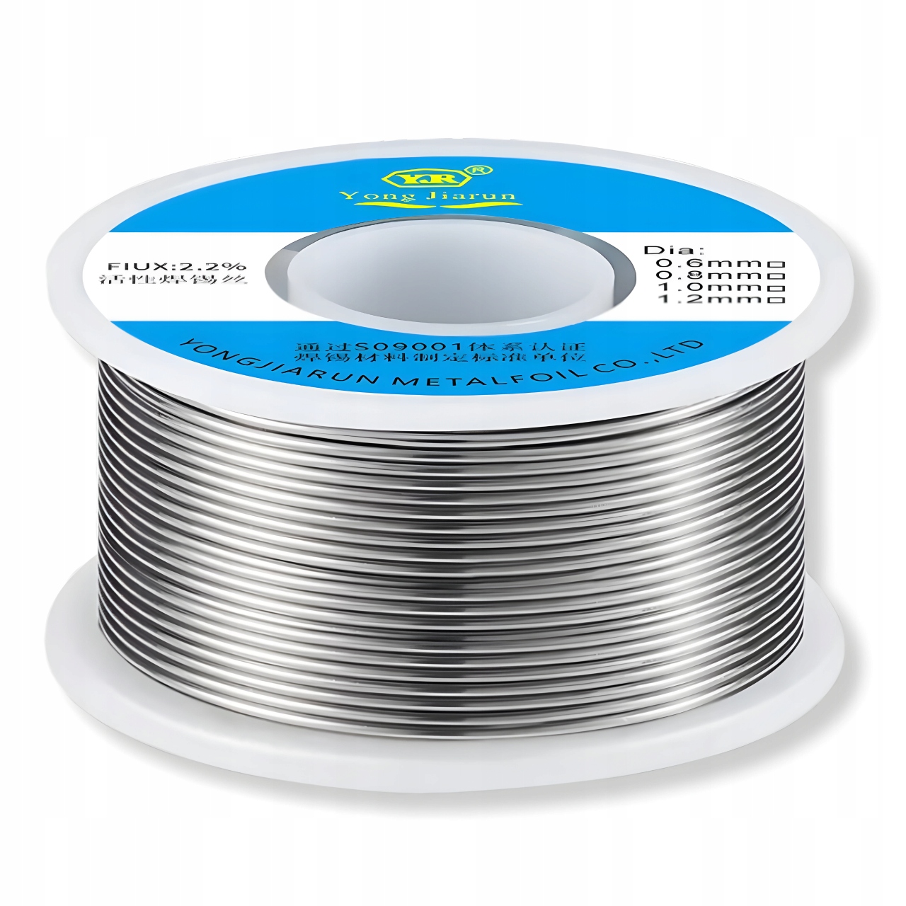 CYNA DO LUTOWANIA ROLKA 1MM 50G SPOIWO LUTOWNICZE Średnica 1 mm