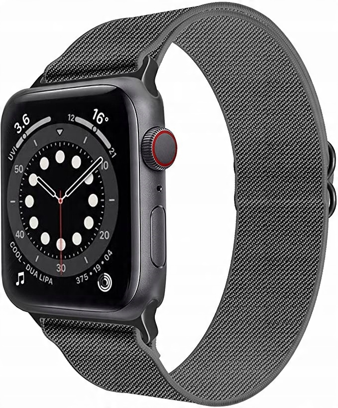 

Pasek Opaska Regulowana Szara Apple Watch 38/40MM