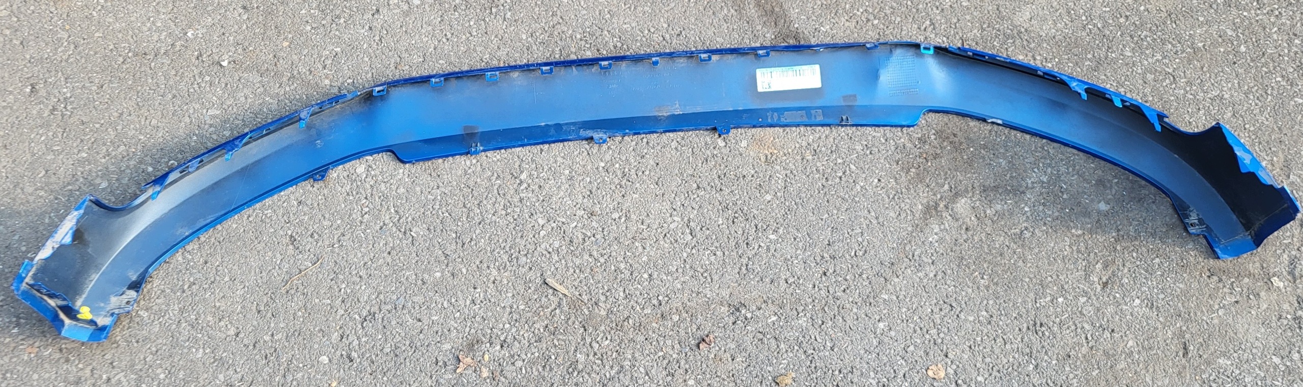 spoiler accessories diffuser of a bumper front SPOILER AUDI Q2 S-LINE 81A807110A