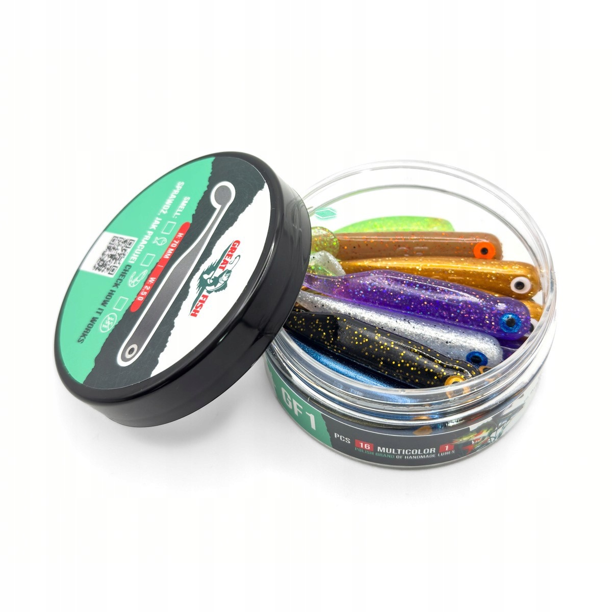GF1 ripper 7 cm mix no scent multicolor I 16 szt.