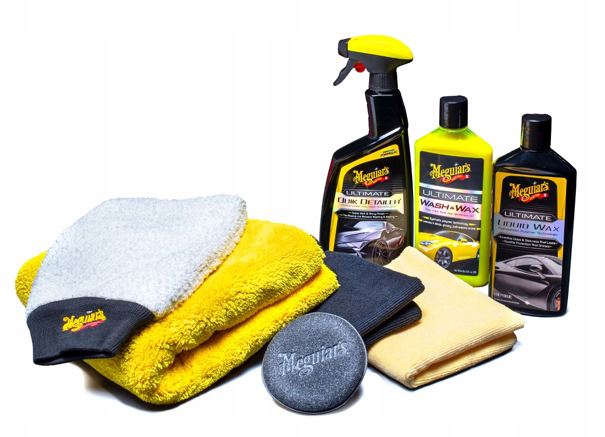 Meguiar's New Car Kit kompletná sada na údržbu nového vozidla