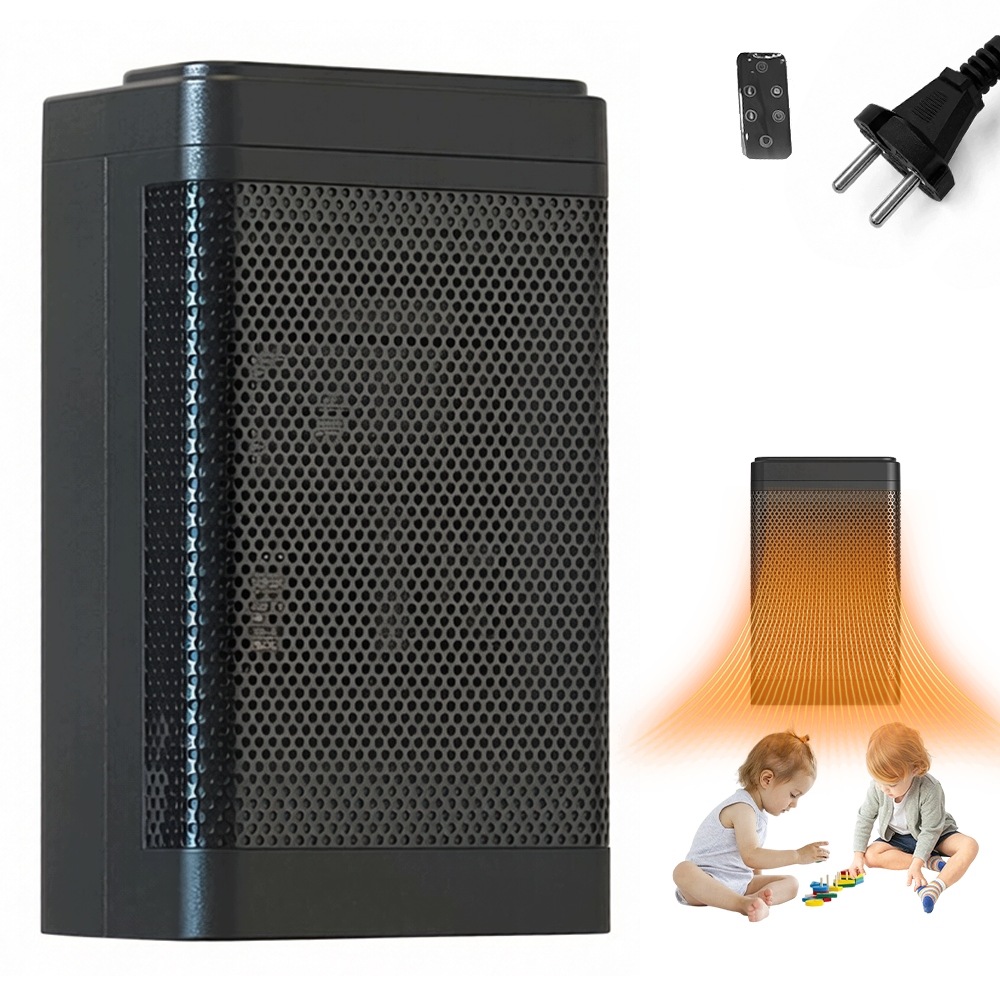 Termoventilátor elektrický ohřívač oscilace Termostat Pilot výkon 1500W