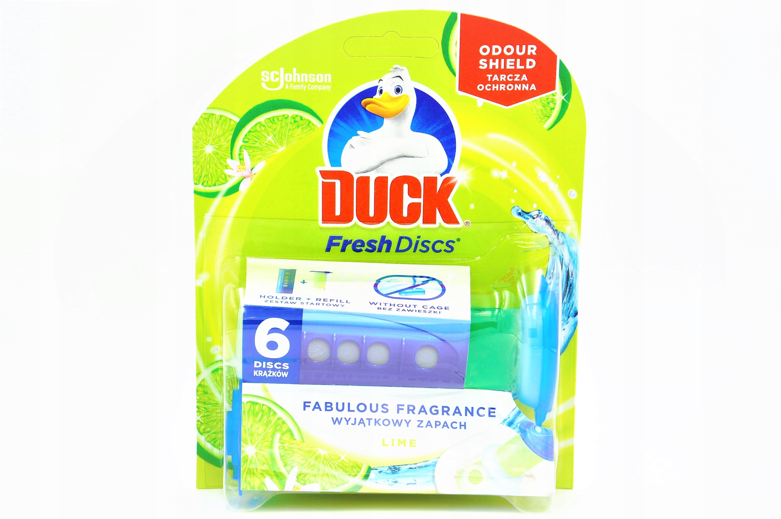 

Duck Fresh Discs Lime Żelowe Krążki Zestaw Start.