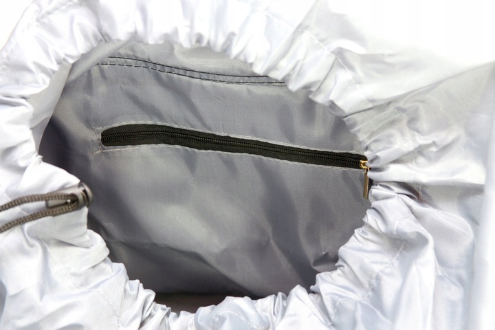 KOSZYK NA ROWER DUŻY ALUMINIOWY KOSZ TORBA NA KIEROWNICE KLIK SZARY Model BL-F-001