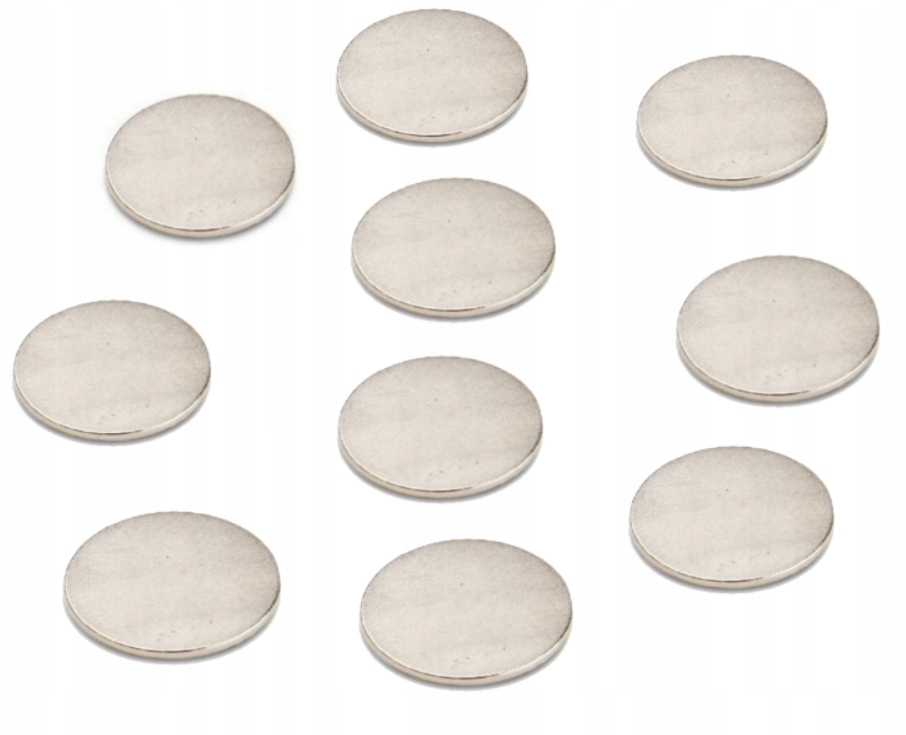 

Magnes Neodymowy Magnesy 8x1 mm 10szt.