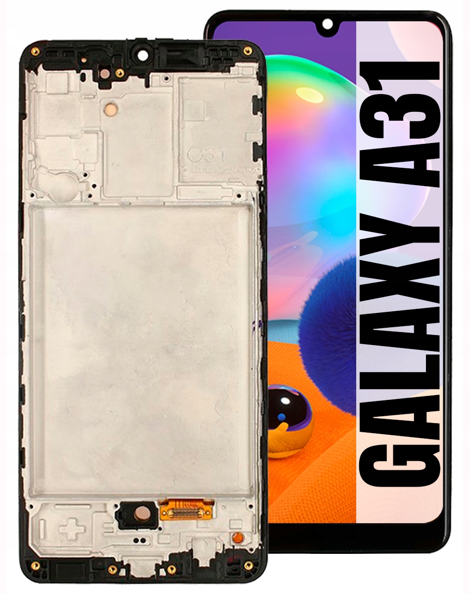 Displej Pro Samsung Galaxy A31 2020 A315 Oled Displej Rámeček