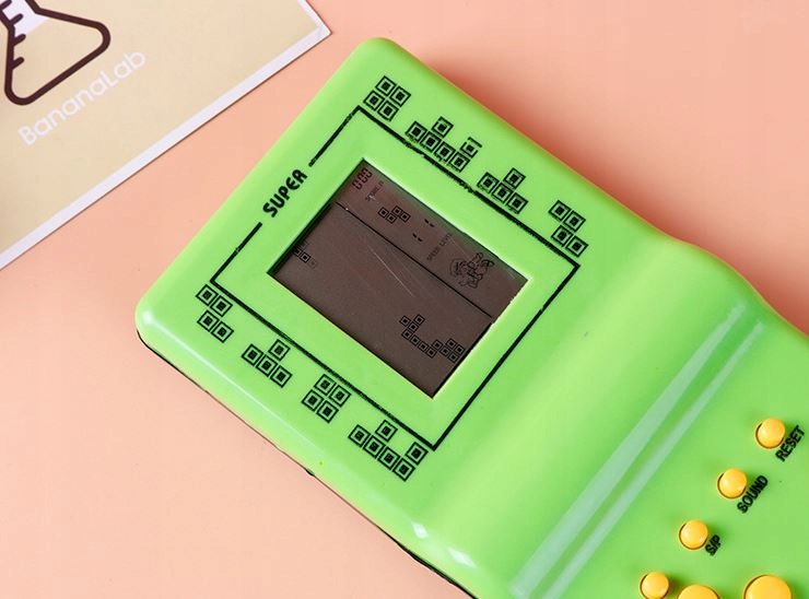 TETRIS GRA ELEKTRONICZNA KONSOLA KIESZONKOWA RETRO Model RS-99