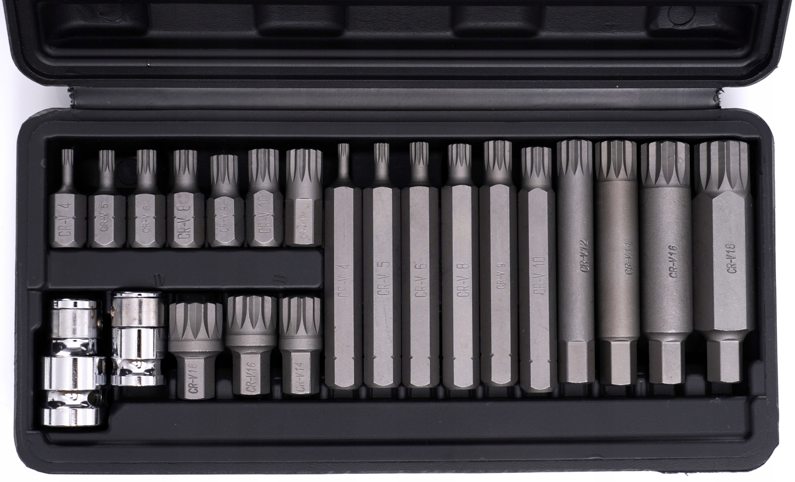 

Zestaw Bitów Kluczy Imbus Spline Torx 22 el Bity