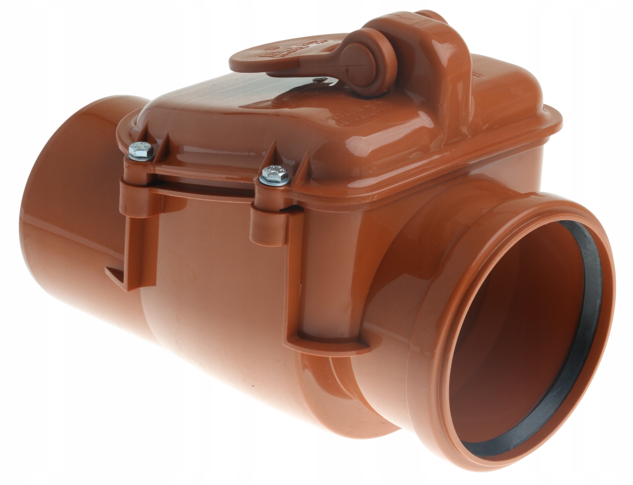 Jednoklapová Bouřková Zásuvka 110 mm Kanalizační Zpětný Ventil Zámek