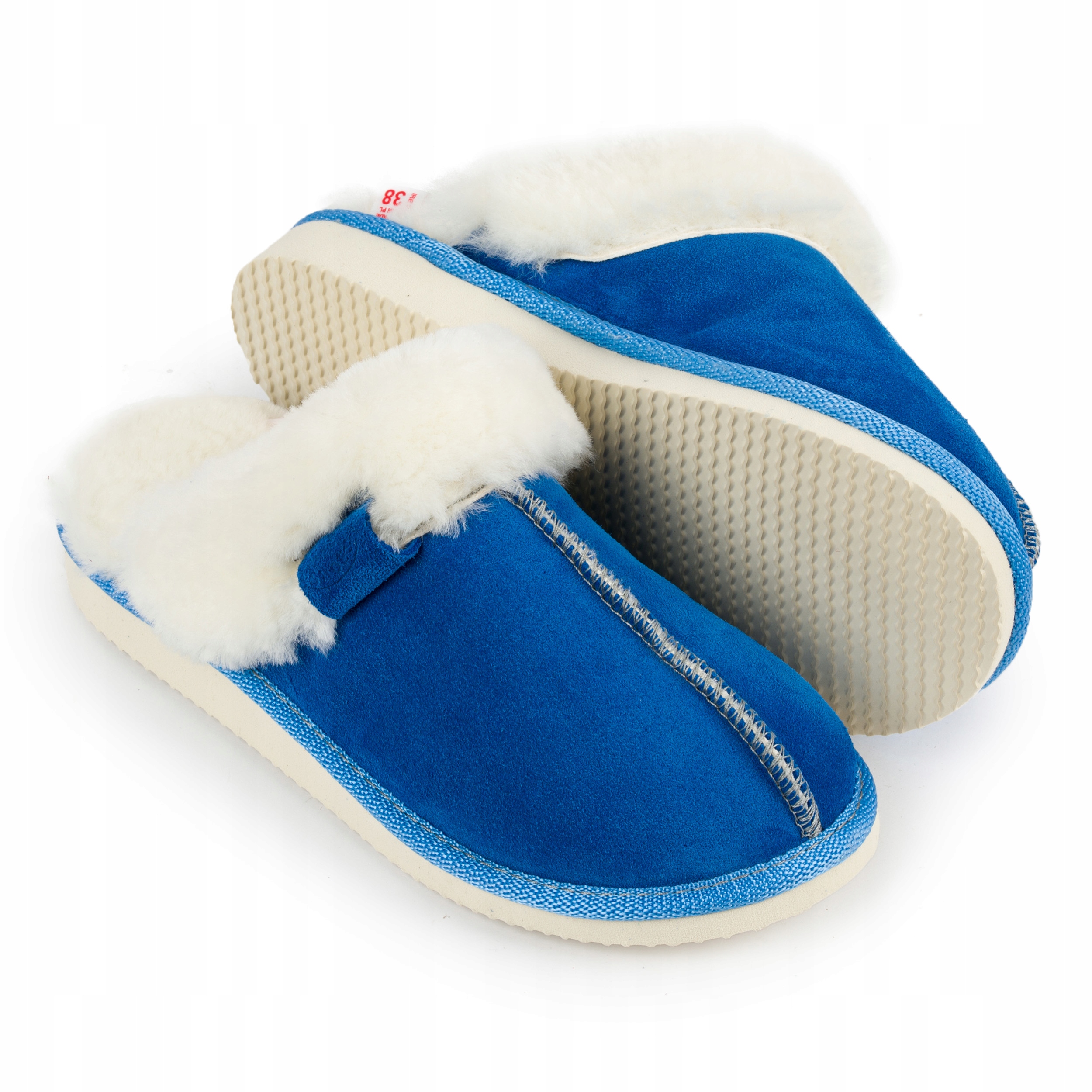 Prémiové dámské Pantofle Teplé domácí Sandále s vlnou IreShoes vel. 38