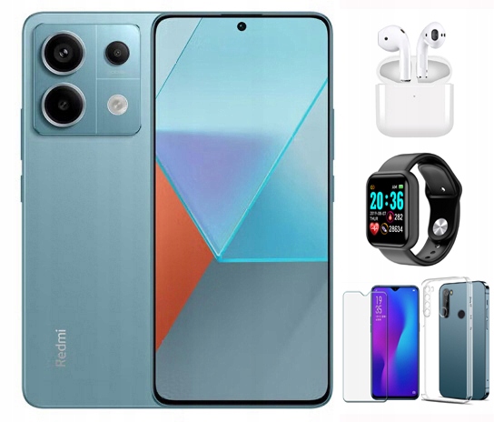 Smartfon Xiaomi Redmi Note 13 Pro 5G 16 GB / 512 GB 5G niebieski