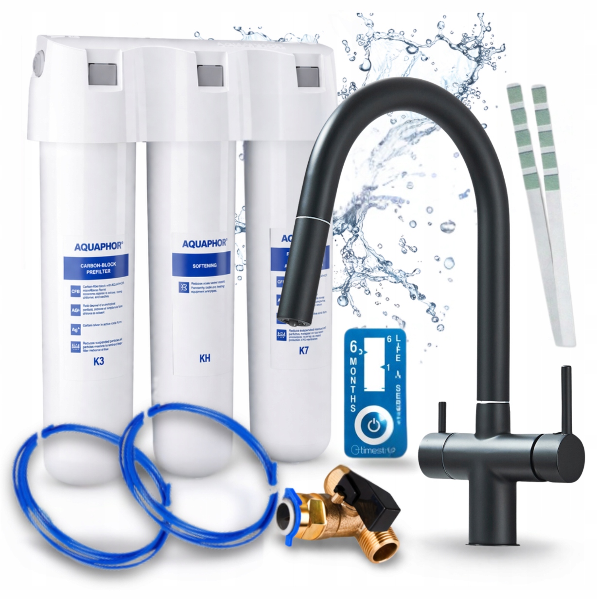 Systém Úpravy Vody Aquaphor Křišťál H A Vytahovací Kuchyňský Kohout Pzh