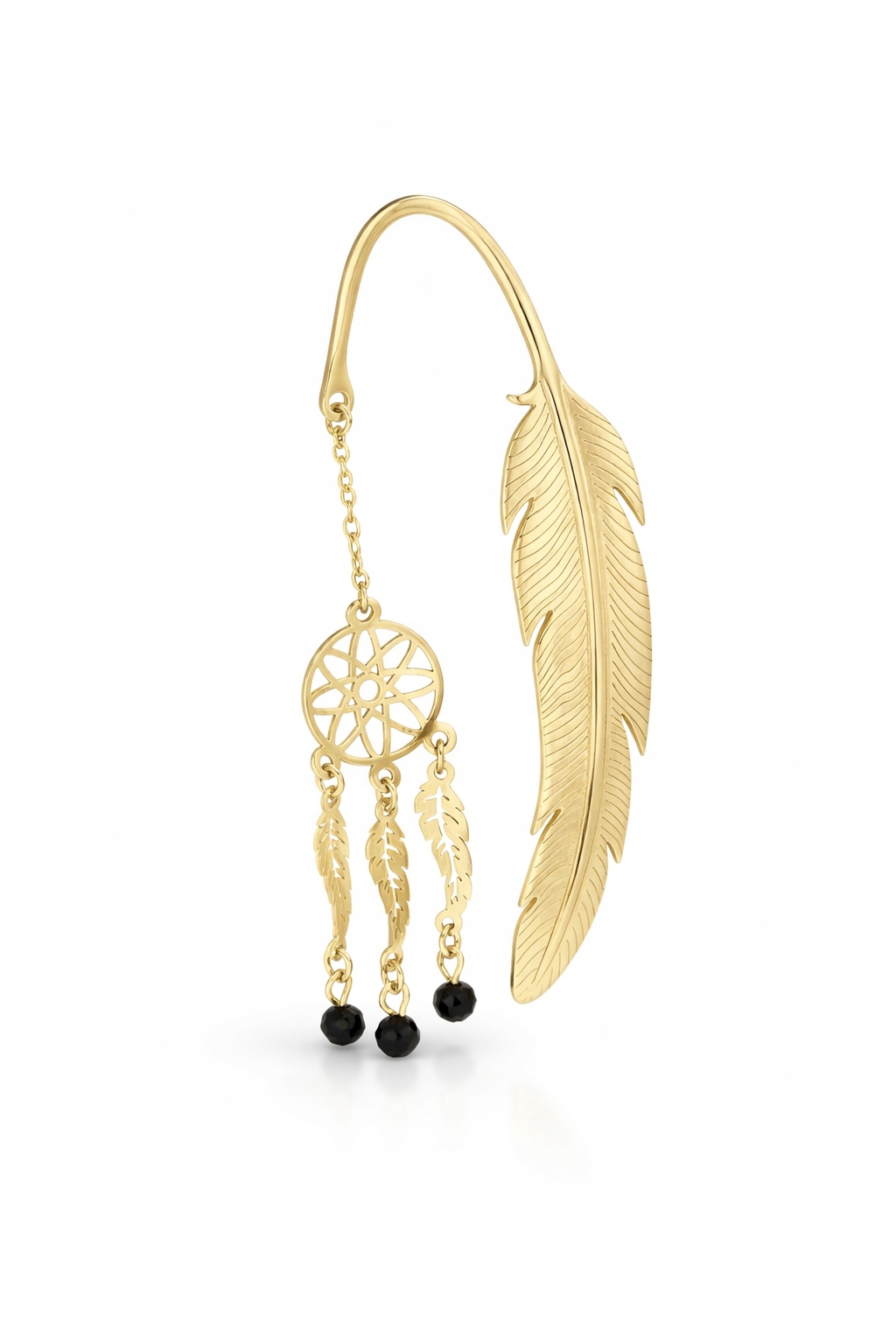 Záložka do knihy ze stříbra Ag925 pozlacená ZAK06G Gravírování bonus