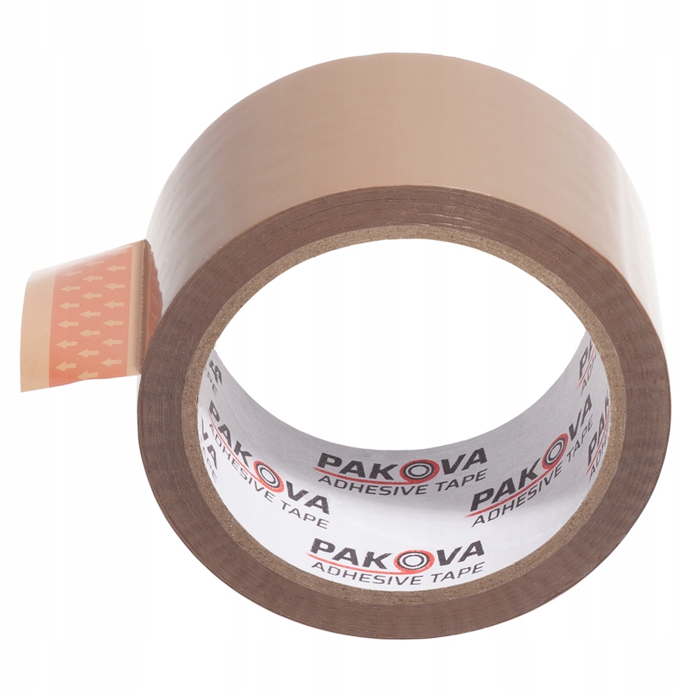TAŚMA PAKOWA klejąca 48/66y BRĄZOWA PAKOVA EAN (GTIN) 5903900014113
