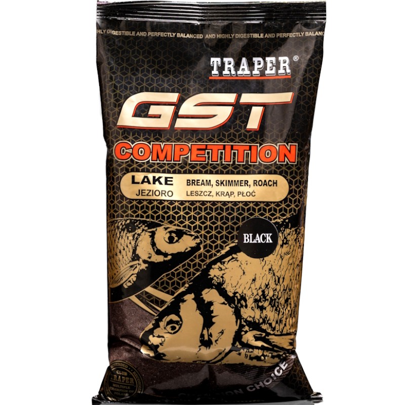 Zanęta Zawodnicza Traper Gst Competition Jezioro Czarna Black Lake 1kg