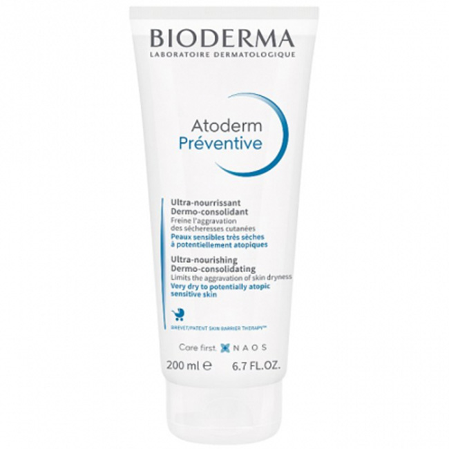 1x Krem Bioderma Atoderm Preventive 200 ml