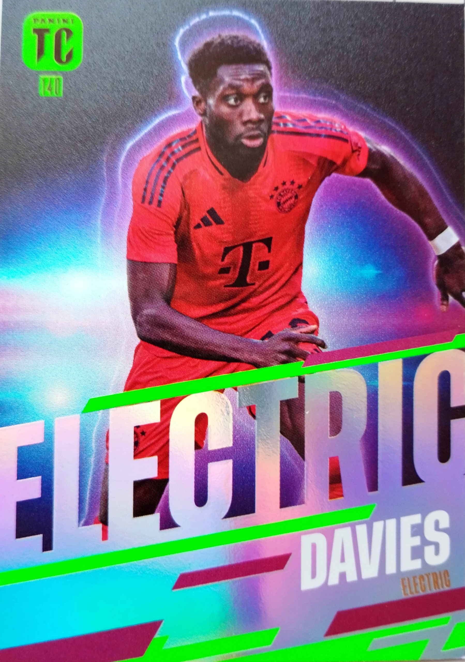 Panini Fifa Top Class 2025 Electric 140 Alphonso Davies Bayern