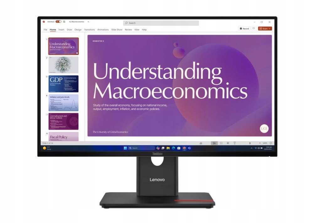 Lenovo Monitor ThinkVision T24D-40 23.8 palca 64B9GAT1EU