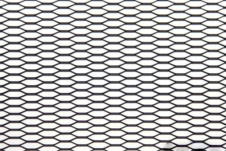 SIATKA ALU HONEY COMB BLACK 120X40CM Producent inny