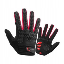 Rockbros S169-1BR-L Rękawiczki rowerowe rozmiar: L Czarno-czerwone