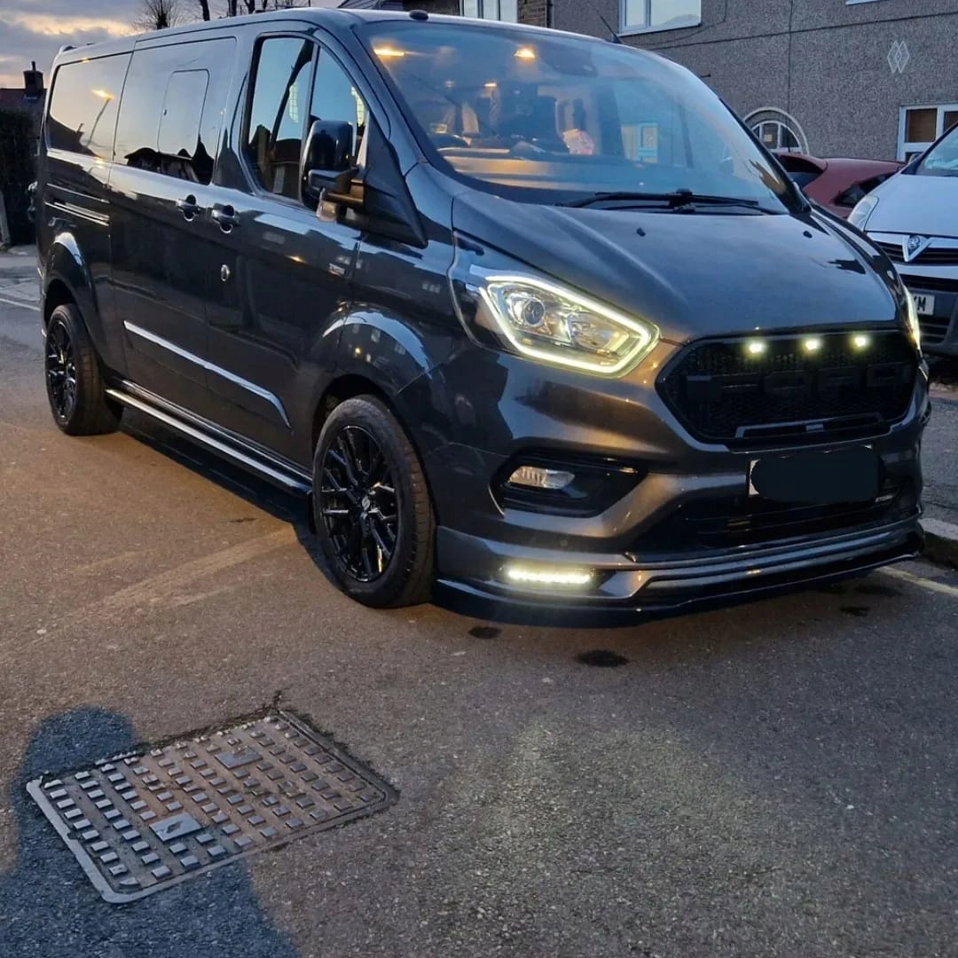 TRANSIT TOURNEO CUSTOM 2018-2023 DOKŁADKA PRZEDNIA SPLITTER SPOILER PLASTIK