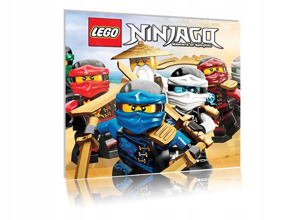 

Obraz szklany na szkle Lego Ninjago 02 30x30