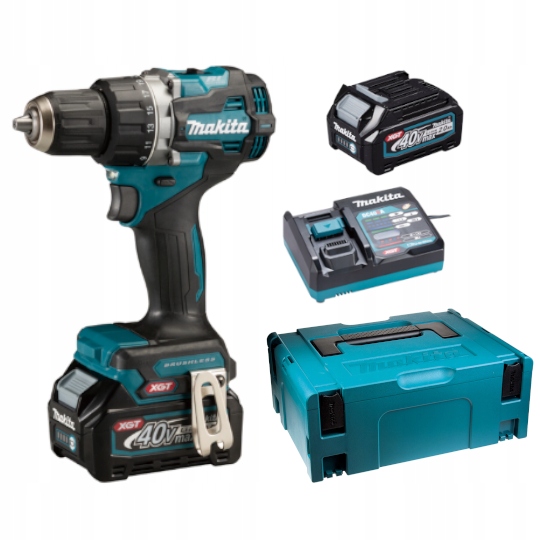 Wiertarko-wkrętarka Akumulatorowa Udarowa 40V Xgt 2*2.0AH DF002GA201 Makita
