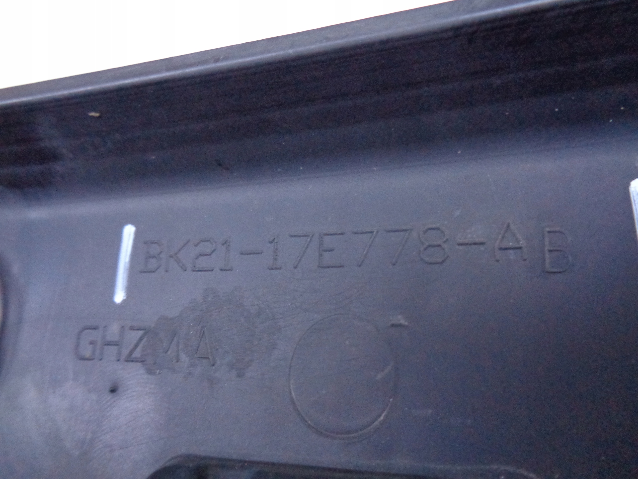 console support of a bumper FORD TRANSIT CUSTOM 13
