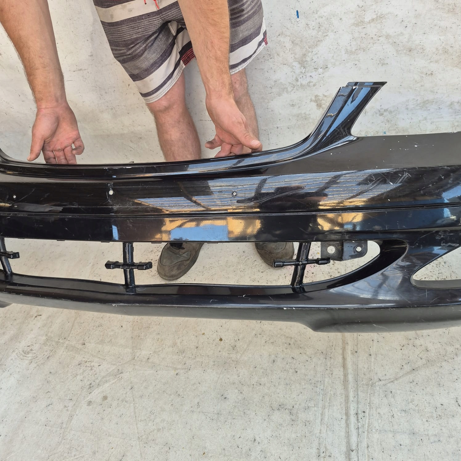 MERCEDES S-KLASA W221 05- bumper front front SPR