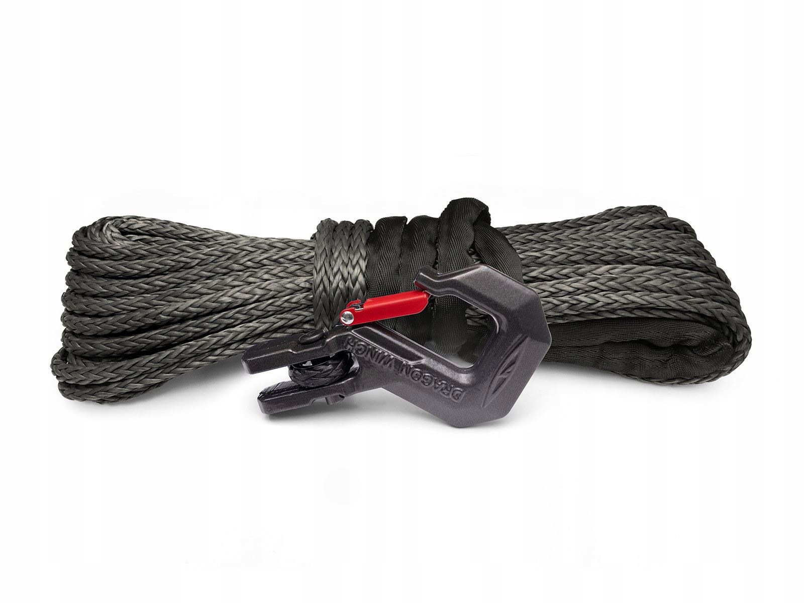 Syntetické lano 6t 9mm Dragon Winch pro naviják ČervenáOFF-ROAD