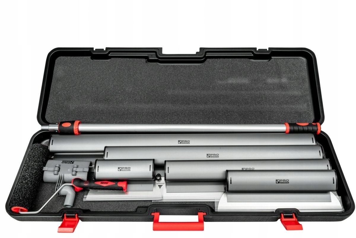 Zestaw aluminiowych szpachli do gładzi Pro PC447 9el.
