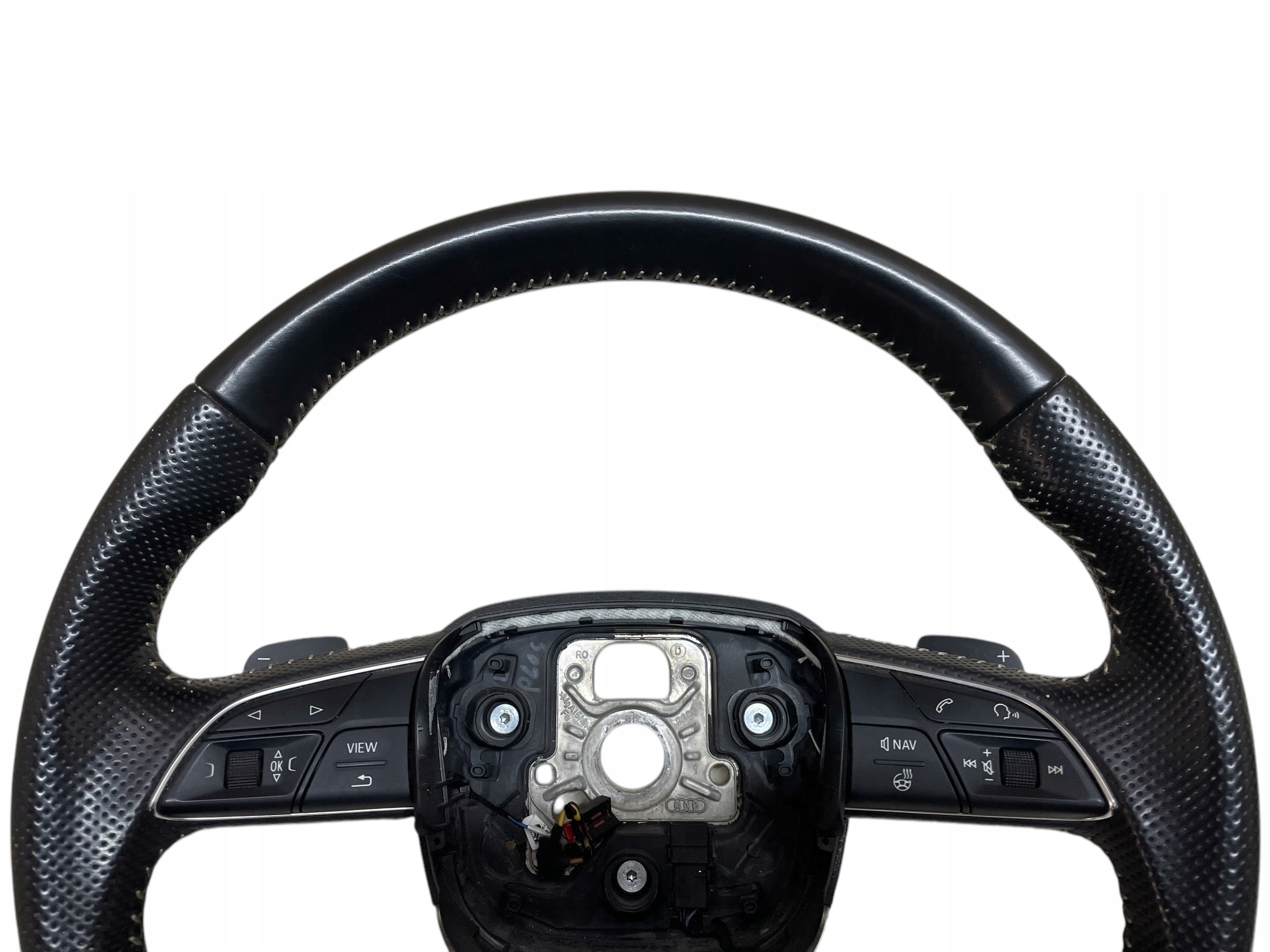 steering wheel, MULTIFUNKCYJNA with shifting AUDI S-LINE Q7 4M0